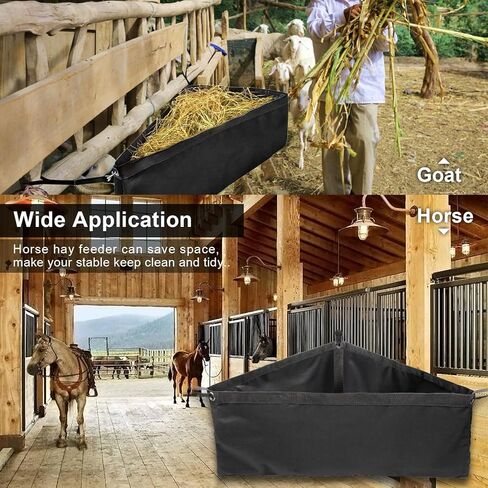 وحدة تغذية قش الزاوية [جديد 2024]، وحدة تغذية قش حصان الماعز مع قاعدة شبكية ومشبك معدني، وحدة تغذية القش على الحائط مناسبة لكشك مقطورة الحصان، وحدة تغذية زاوية المقطورة in Kuwait