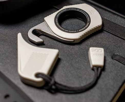 SOG Rapid Rescue Multi-Tool | Stainless Steel Seatbelt Cutter, GRN Handle, Aluminum Pull-Ring, Quick to Deploy from The Sheath in Saudi Arabia