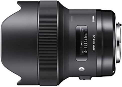 عدسة سيجما 14 ملم f/1.8 Art DG HSM (لكاميرات Canon EOS) (مجددة معتمدة) in Saudi Arabia