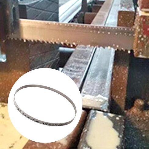 شفرة منشار شريطية محمولة، 27 بوصة، 18 TPI، سمك 0.02 بوصة، شفرات منشار شريطية ثنائية المعدن لـ DCS375 وDCS377، M48-39-0572 وشفرة منشار شريطية محمولة صغيرة الحجم (3 عبوات) in Kuwait