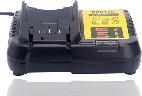 SWIDAN Charger Compatible with de-Walt 20V 12V 60v MAX Lithium-ion Batteries DCB206 DCB230 DCB240 DCB612 DCB609 DCB606 Replacement for DCB112 DCB115 DCB107 DCB101 DCB105 20V 12V Battery Charger in Kuwait