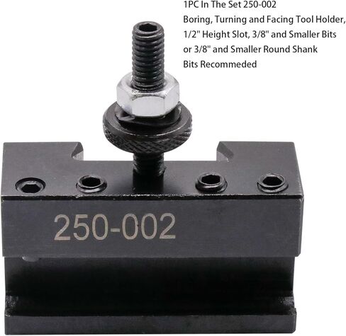 9Pcs OXA Wedge Type Quick Change Tool Post 250-000 Set Plus 2 extra 250-001 For Mini Lathe 6-9" Swing Steel with 1pc Two Wheel Knurling Tool can be used separately with any square tool bit holders in Saudi Arabia