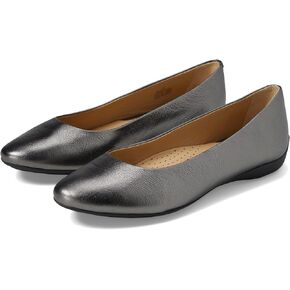 Women's Genuine Leather Comfort Slip on Ballet Flats