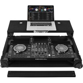 Denon DJ SC LIVE 4 I-Board Flight Case with Glide Style Laptop Platform