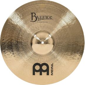 Meinl Cymbals Byzance 19" Dual Crash - صنع في تركيا - مطروق يدويًا B20 برونزي، ضمان لمدة عامين، B19DUC in Kuwait