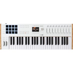 Arturia KeyLab 49 mk3 White — 49 Key USB MIDI Keyboard Controller with Analog Lab Pro Software Included