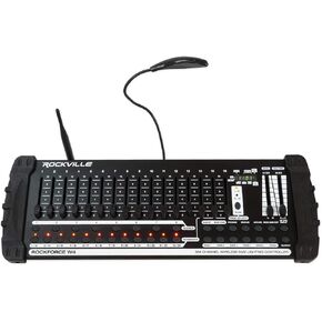 Rockville ROCKFORCE W4 384 Channel Wireless DMX Light Controller+MIDI