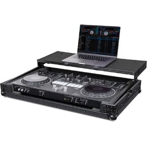 Headliner Pitch Black Flight Case Compatible with Pioneer DJ DDJ-REV5 Controller with Laptop Platform - Custom Fit DJ Controller Case, Rugged Design, Stackable Ball Corners - Ideal for DJs On the Go