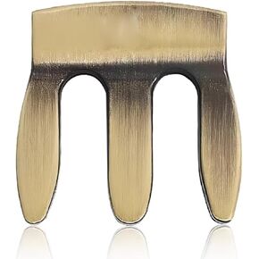 Violin Practice Mute for Volume Reduction, Violin Mute Clamp for Volume Control Practice (Bronze)