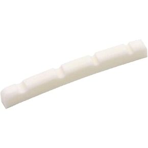 Curved Bottom Slotted Bone Bass Nut for 4 Strings Fender Precision Jazz Bass