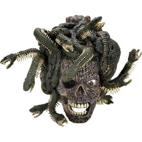 Death Saves Medusa Trophy Plaque | Wall Hanging | Highly Detailed, Hand-Painted, Full-Size Foam Sculpture