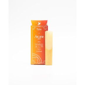 Syos Arcane Alto Saxophone Reeds 3.5 - Easy to Control Alto Sax Reeds 3.5 for a Warm and Rich Sound - Unfiled Reeds for Alto Saxophone Mouthpiece - Alto Saxophone Reeds Box of 5