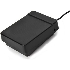 Diydeg Electronic Piano Pedal, Sustain Pedal, 6.35 Keyboard Piano Pedal, Non-Slip for Electronic Keyboard Piano Long Service Time Sturdy Home