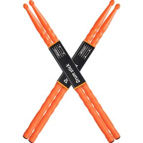 Drum Sticks 5A Drumsticks (2Pack-Black)