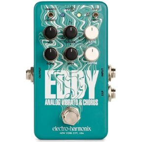 Electro-Harmonix Eddy Vibrato/Chorus Guitar Effects Pedal