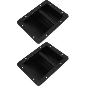 Milisten Stage Loudspeaker Handles 2pcs Speaker Side Handle Horn Speaker Embedded Plastic Trumpet Audio Handles Replacement