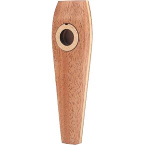 Wood Kazoo Harmonica Flute, Small Acoustic Instruments Accompaniment Diaphragm Mouth Buzzing Solid Wood