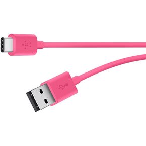 Belkin USB-IF Certified 2.0 USB-A to USB-C (USB Type C) Charge Cable, 6 Feet / 1.8 Meters, Black
