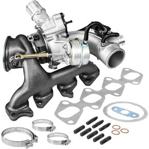 1.4 L Turbocharger with Complete Installation kits Compatible with Buick Encore 2013-2021 Chevy Chevrolet Cruze 2011-2015 Sonic 2012-2020 Trax 2012-2020 Replace# 667-203 55565353 GT1446 Turbo