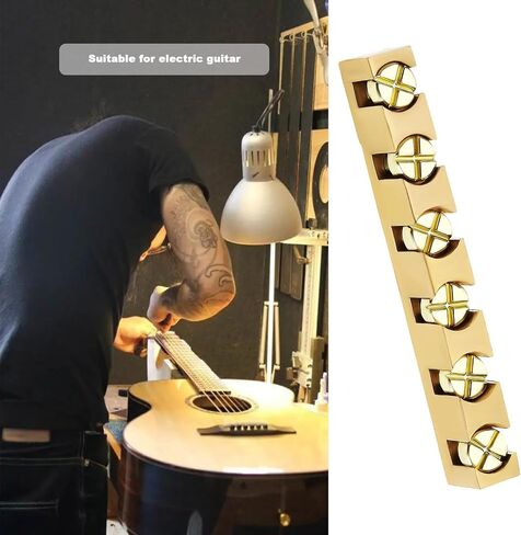 خلق فكرة 1PC 43mm الغيتار قابل للتعديل النحاس الجوز الغيتار الكهربائي الجوز قابل للتعديل النحاس الارتفاع جرس الجوز استبدال متوافق مع جيبسون ليه بول LP نمط الغيتار in Saudi Arabia
