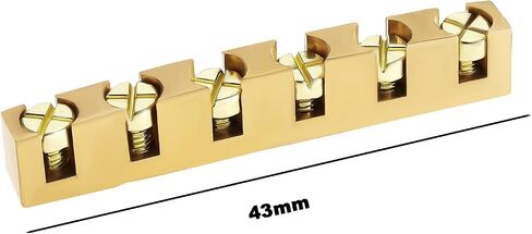 خلق فكرة 1PC 43mm الغيتار قابل للتعديل النحاس الجوز الغيتار الكهربائي الجوز قابل للتعديل النحاس الارتفاع جرس الجوز استبدال متوافق مع جيبسون ليه بول LP نمط الغيتار in Saudi Arabia