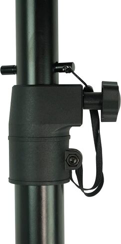 Rockville 20" Mounting Pole from Subwoofer to Speaker, Heavy Duty Steel, Black, 20 inch (RSP20) in Saudi Arabia