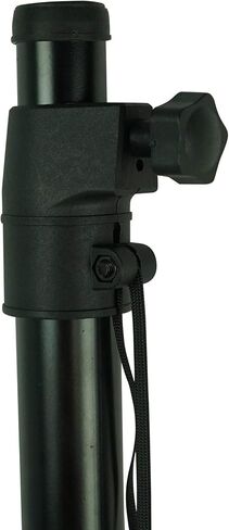 Rockville 20" Mounting Pole from Subwoofer to Speaker, Heavy Duty Steel, Black, 20 inch (RSP20) in Saudi Arabia