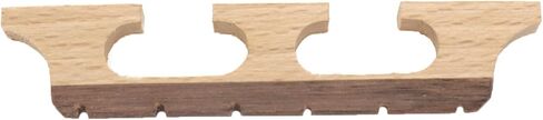 4-String Banjo Bridge, 2-Pack Ebony Maple Banjolele Bridges, Universal Fit Parts & Accessories in Saudi Arabia