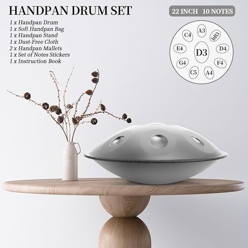 Rain Drum for Outside Garden 6 Inch 8 Note Steel Tongue Drum with Storage Bag,Chakra Drum for Rain Outdoor, Rain Drum for Garden Instrument for Meditation or Yoga Navy Blue in Saudi Arabia