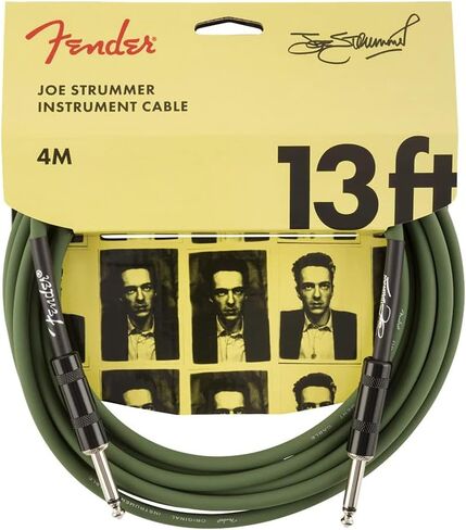 Fender Tone Master FR-12 1,000-watt 1 x 12-inch Powered Guitar Cabinet Bundle with Fender Joe Strummer Instrument Cable (13ft) Straight/Straight, Drab Green in Saudi Arabia