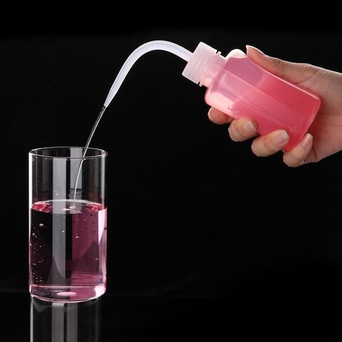 6 pcs 16 oz Tattoo Wash Bottle Squeeze,500ml LDPE Plastic Squeeze Lab Washing Bottle, Lash Water Bottle,Tattoo Supplies in Saudi Arabia
