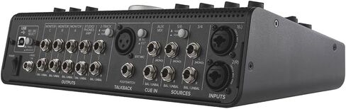 Mackie Big Knob Studio Plus Monitor Controller & Interface Bundle w/Samson Over-Ear Stereo Headphones, 2-Pack Pig Hog 8mm Mic Cable and Liquid Audio Polishing Cloth in Saudi Arabia