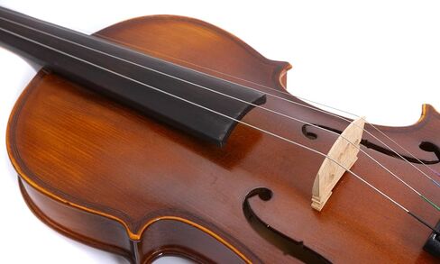 Violin 1/4 size for kids Beginner violin kit solid wood with Case,Bow,Rosin,Tuner,Shoulder Rest and Extra Strings in Kuwait