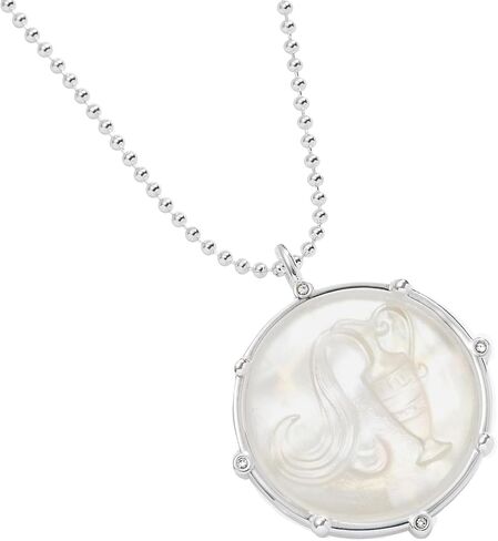 Alex and Ani Zodiac Necklace, Scorpio, SS:Shiny Silver:Multi in Saudi Arabia