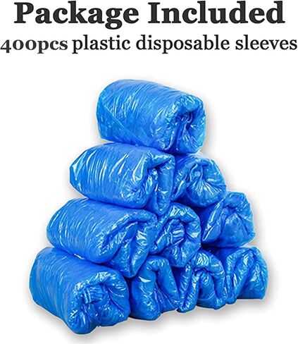 Disposable Arm Sleeves, Plastic Waterproof Oversleeves Protector Covers with Elastic on Cuff in Saudi Arabia