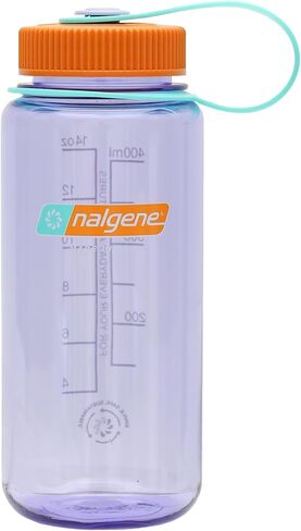 Nalgene Sustain Tritan BPA-Free Water Bottle Made with Material Derived from 50% Plastic Waste, 16 OZ, Wide Mouth, Denim in Kuwait