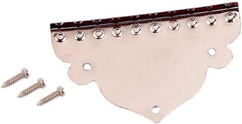 Alnicov 10 String Mandolin Tailpiece，with Screws，for Guitar or Mandolin Replacement Parts Accessories in Saudi Arabia