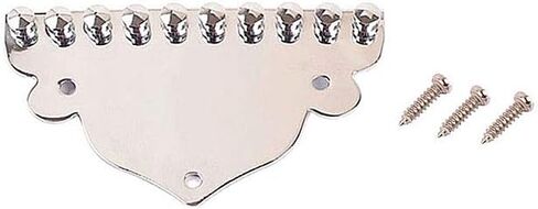 Alnicov 10 String Mandolin Tailpiece，with Screws，for Guitar or Mandolin Replacement Parts Accessories in Saudi Arabia