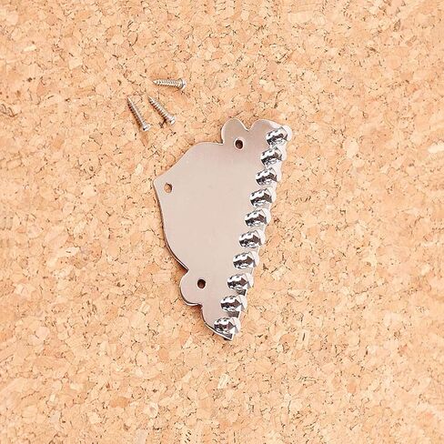 Alnicov 10 String Mandolin Tailpiece，with Screws，for Guitar or Mandolin Replacement Parts Accessories in Saudi Arabia