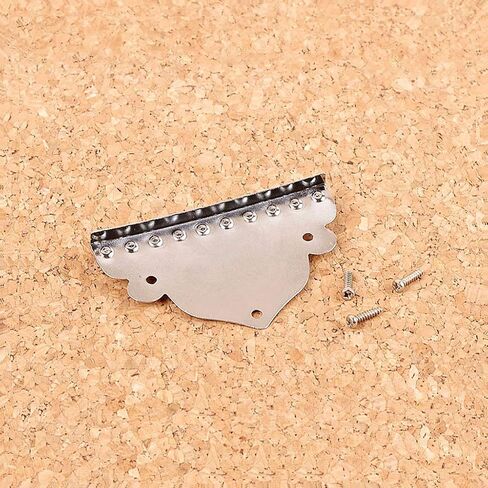 Alnicov 10 String Mandolin Tailpiece，with Screws，for Guitar or Mandolin Replacement Parts Accessories in Saudi Arabia
