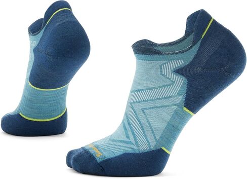 Smartwool Mens Run Targeted Cushion Low Ankle Socks Pewter Blue Medium in Kuwait