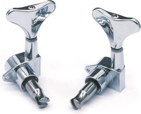 2R2L Electric Bass Guitar Sealed Tuning Pegs Tuners Machine Heads Tuning Keys/Buttons Guitar Parts Machine Head Tuners for Precision Bass and Jazz Bass (2R2L Black) in Kuwait