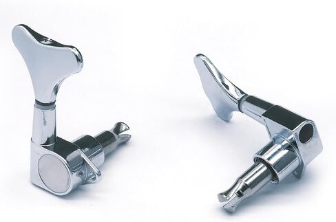 2R2L Electric Bass Guitar Sealed Tuning Pegs Tuners Machine Heads Tuning Keys/Buttons Guitar Parts Machine Head Tuners for Precision Bass and Jazz Bass (2R2L Black) in Kuwait