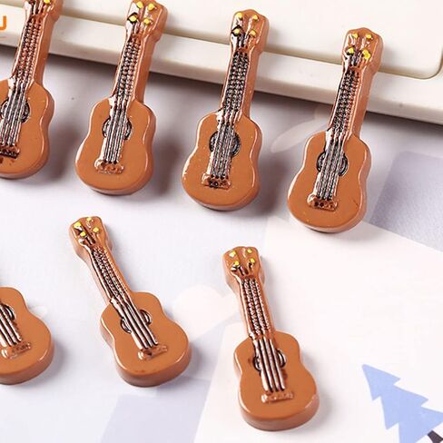 Toyvian 20 قطعة نموذج كمان صغير لتزيين الجيتار نموذج جيتار كهربائي مصغر كمان مكتب علوي ديكور سطح المكتب ديكور صغير كمان صغير جيتار صغير صورة طفل in Saudi Arabia