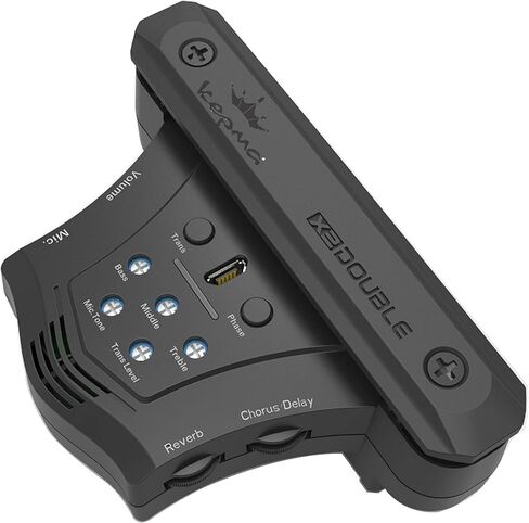 Briskdrop Kepma AcoustiFex Go، لاقط الجيتار الصوتي، نظام Preamp والتأثيرات - حزمة مع موالف Snark وقطعة قماش تنظيف Dunlop in Saudi Arabia