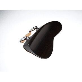 A 4/4 or 3/4 Berber Chin Rest Ebony With Standard Bracket Installed VWWS