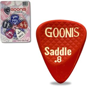 Goonis Saddle Guitar Picks | 1.0 | Guitar Picks For Acoustic & Electric Guitars | Bass Picks | Unique Saddle Design For Better Grip | Guitar & Bass Accessories