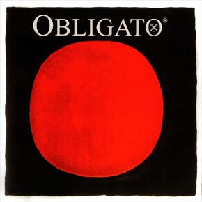 سلسلة كمان Pirastro Obligato 4/4 - مطلية بالذهب/الفولاذ - مقياس متوسط ​​- نهاية حلقة in Kuwait