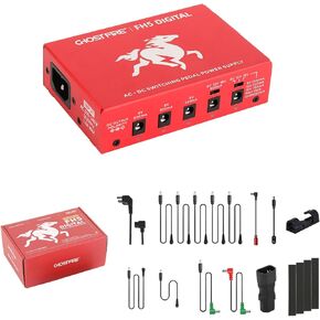 Ghost FIRE Pedal Power Supply Isolated with Independent Short-Circuit Protection (FH5-DIGITAL)