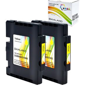Compatible Sawgrass SG500 Sublimation Ink Cyan 2-Pack for Sawgrass SG500 SG1000 Sublimation Printer - High Capacity, Upgraded Chip, No AB Serial Number in Kuwait
